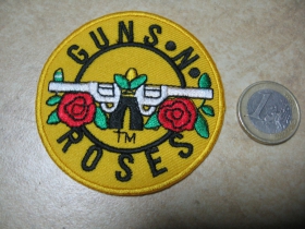 Guns n Roses nažehľovacia nášivka (možnosť nažehliť alebo našiť na odev)